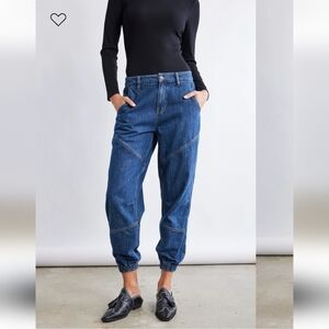 RUTI RELAXED DENIM JOGGERS SZ 8/10 (SZ1)